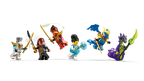 LEGO NINJAGO 71857 Nindzių transporto ir medžio namelio mūšis