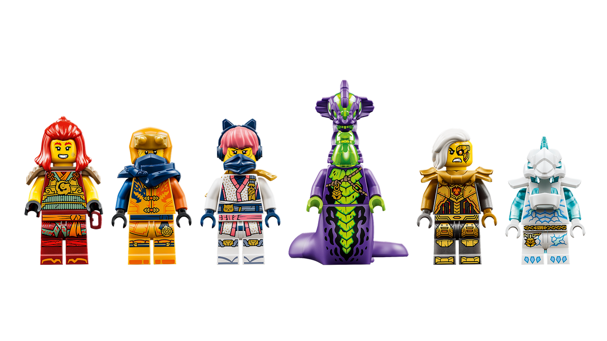 LEGO NINJAGO 71868 Wyldfyre transformuojamas drakonas-robotas