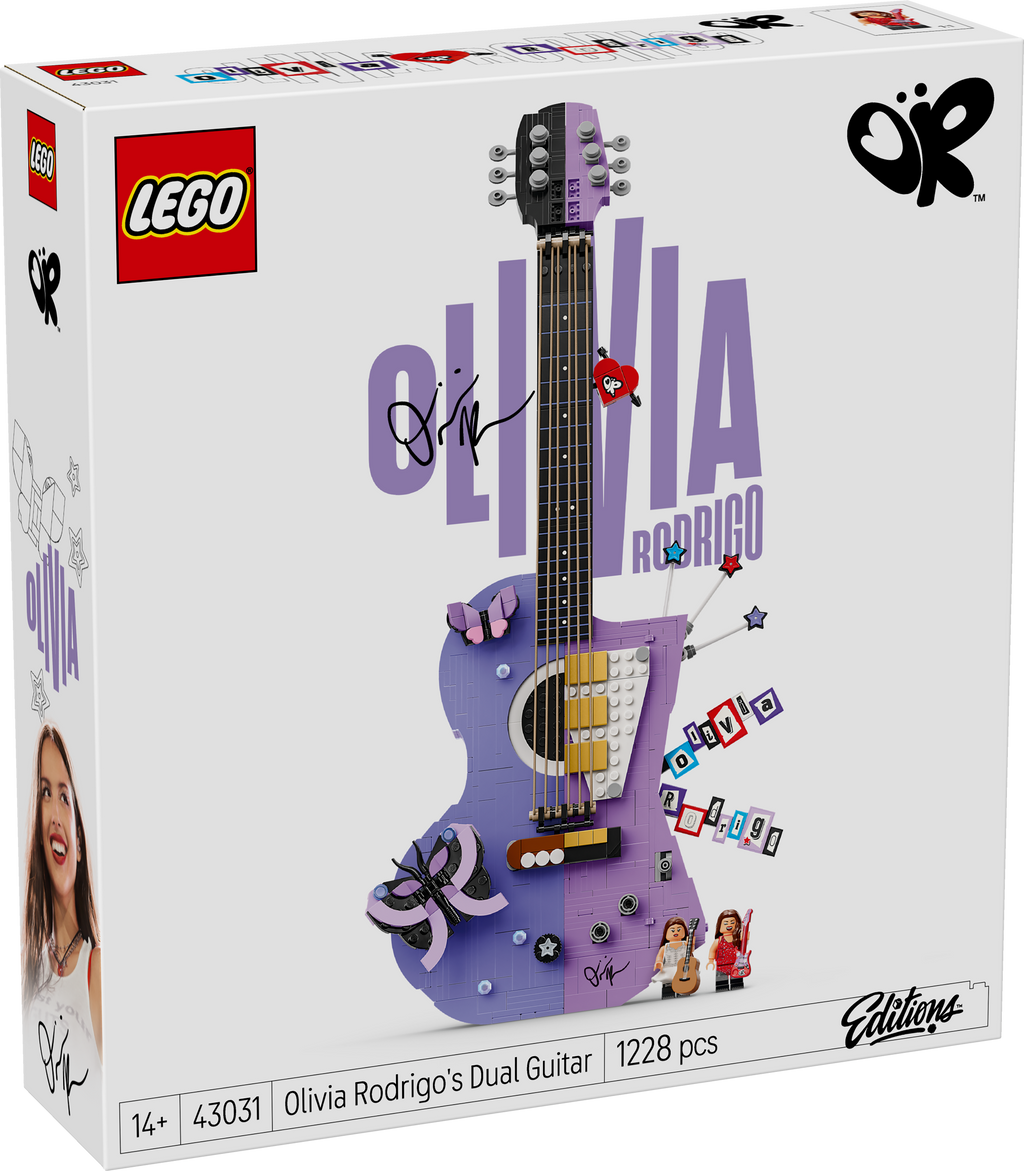 LEGO Editions 43031 Olivia Rodrigo dvipusė gitara