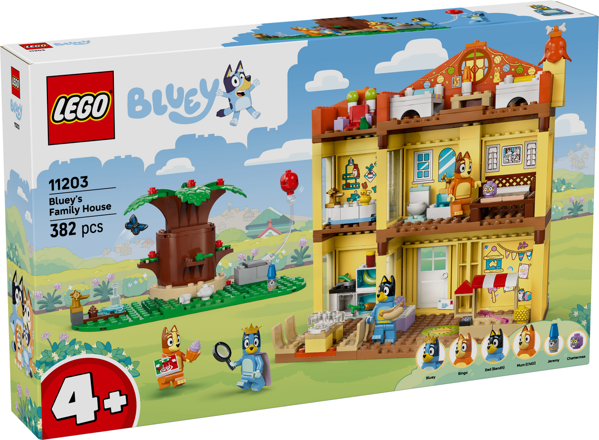 LEGO Bluey 11203 Blujės šeimos namas