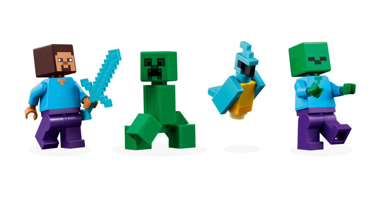 LEGO Minecraft 21275 TNT džiunglių namas