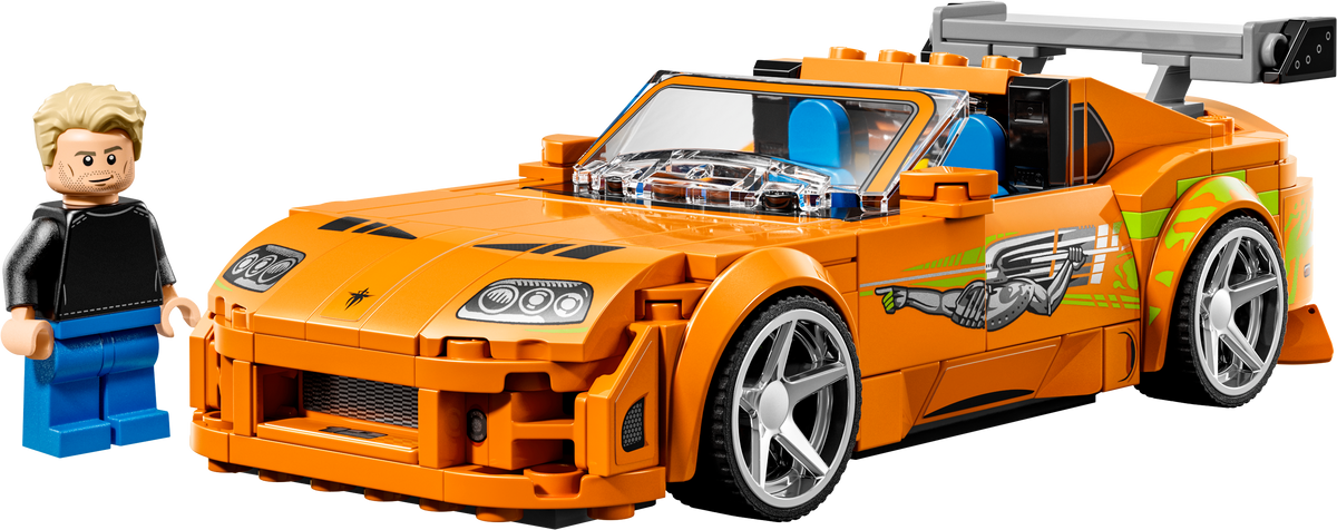 LEGO Speed Champions 77260 Greiti ir įsiutę: Toyota Supra MK4