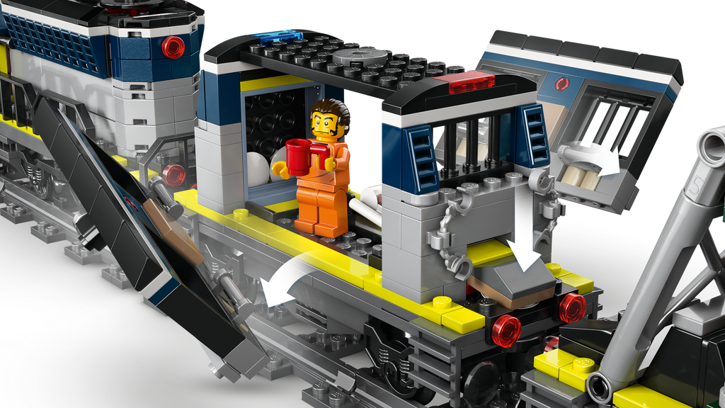 LEGO City 60508 Policijos traukinio apiplėšimas