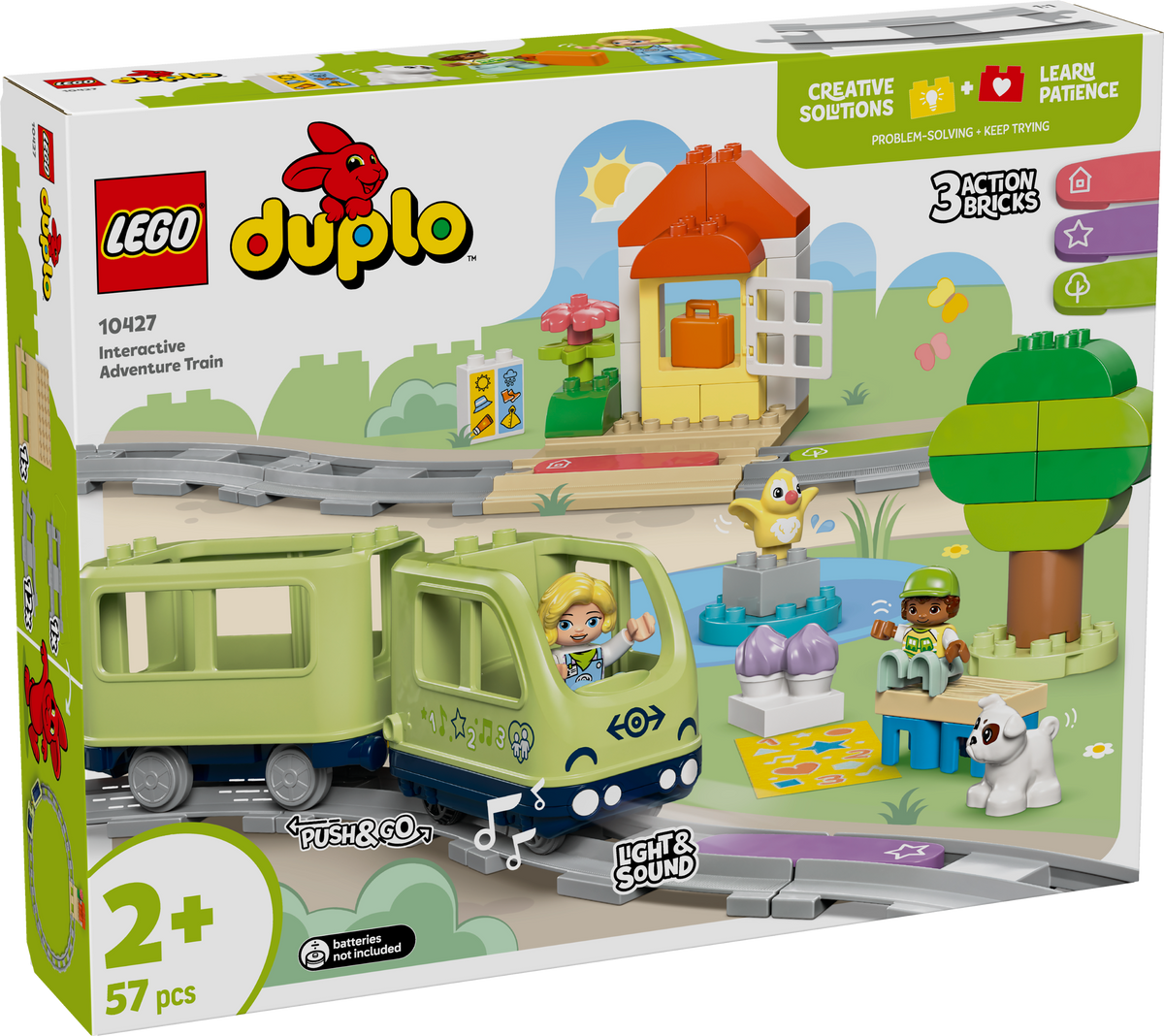 LEGO DUPLO 10427 Interaktyvus nuotykių traukinys