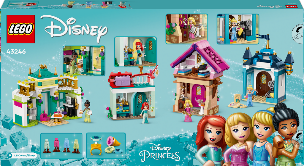 LEGO Disney 43246 Disney princesių nuotykiai turguje
