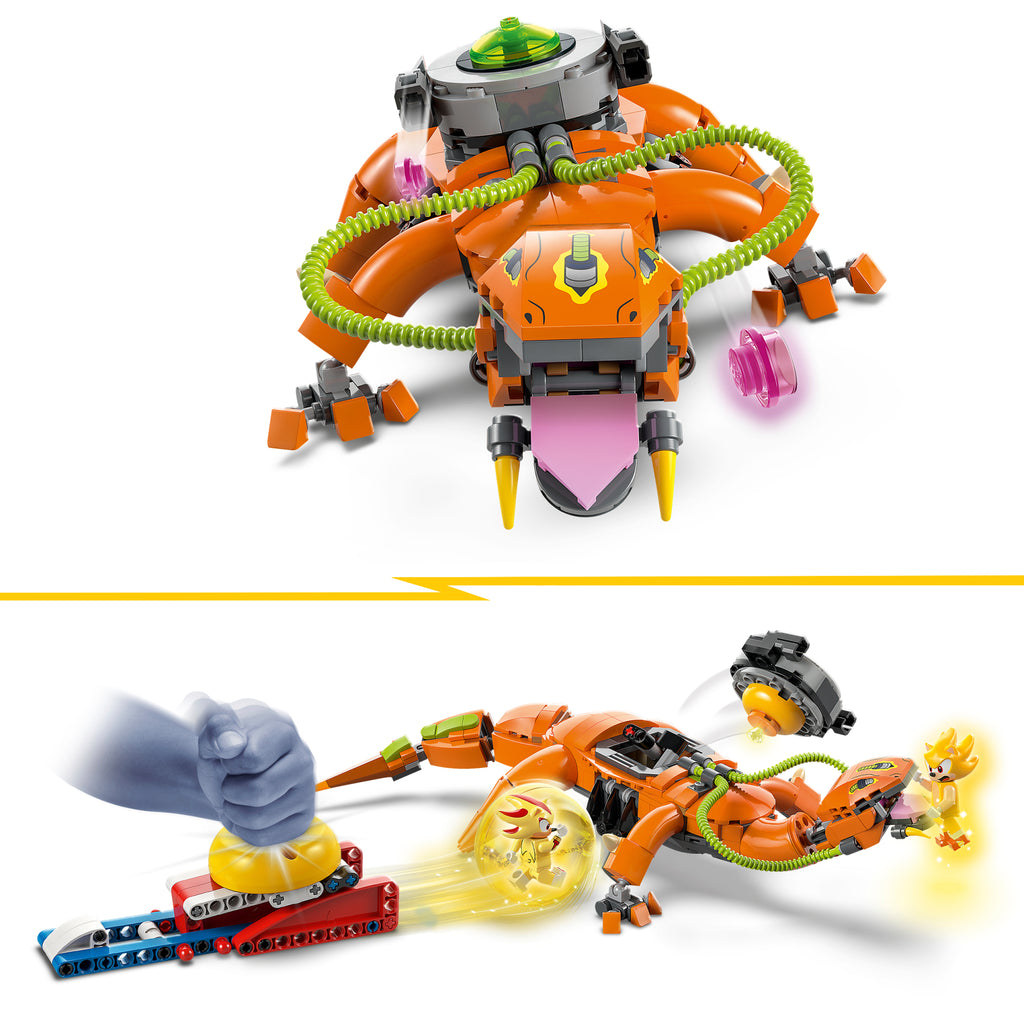 LEGO Sonic the Hedgehog 77003 Super Shadow prieš Biolizardą