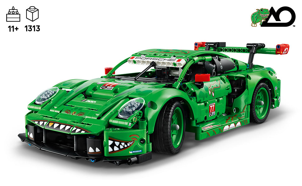 LEGO Technic 42224 Porsche 911 GT3 R REXY AO lenktyninis automobilis