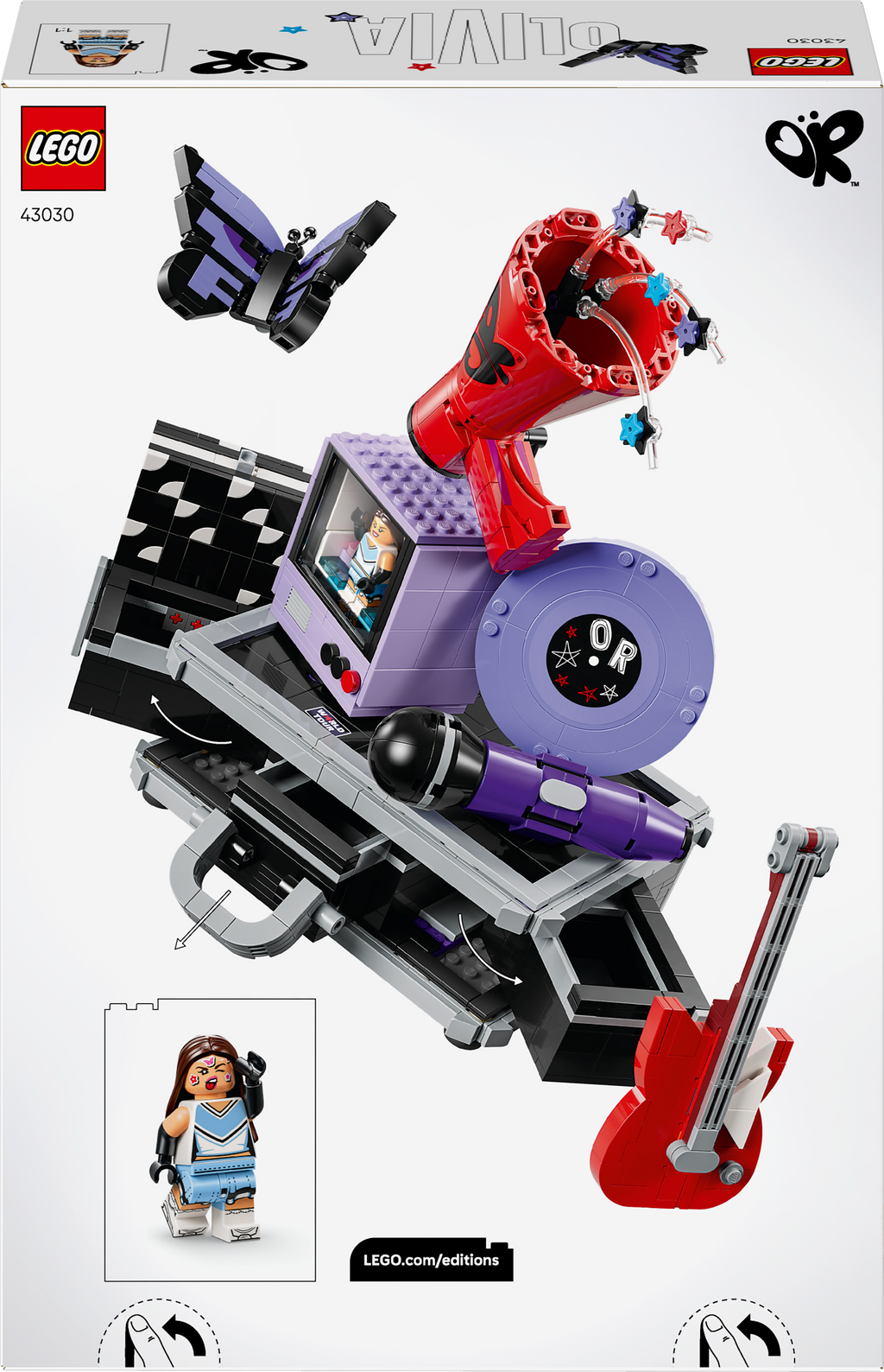 LEGO Editions 43030 Olivia Rodrigo slaptoji saugykla