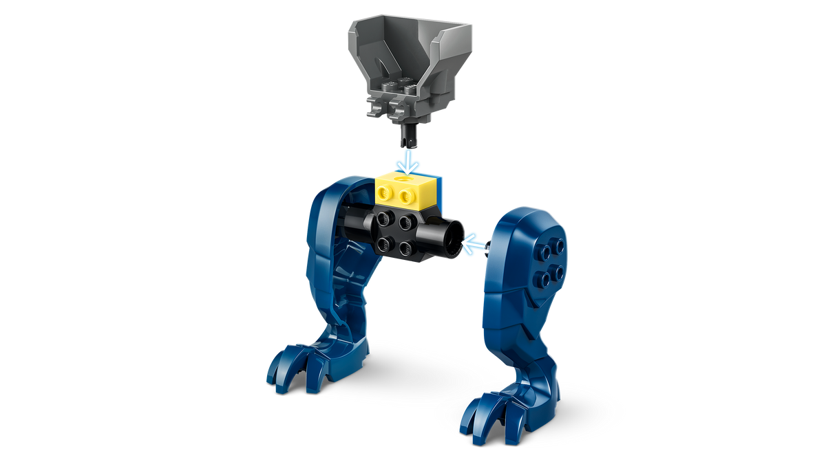 LEGO NINJAGO 71853 Jay drakono roboto kova