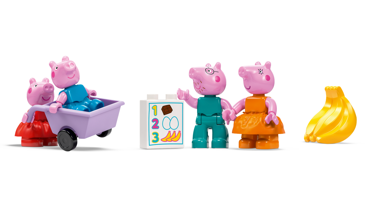 LEGO DUPLO 10434 Kiaulytės Pepos prekybos centras