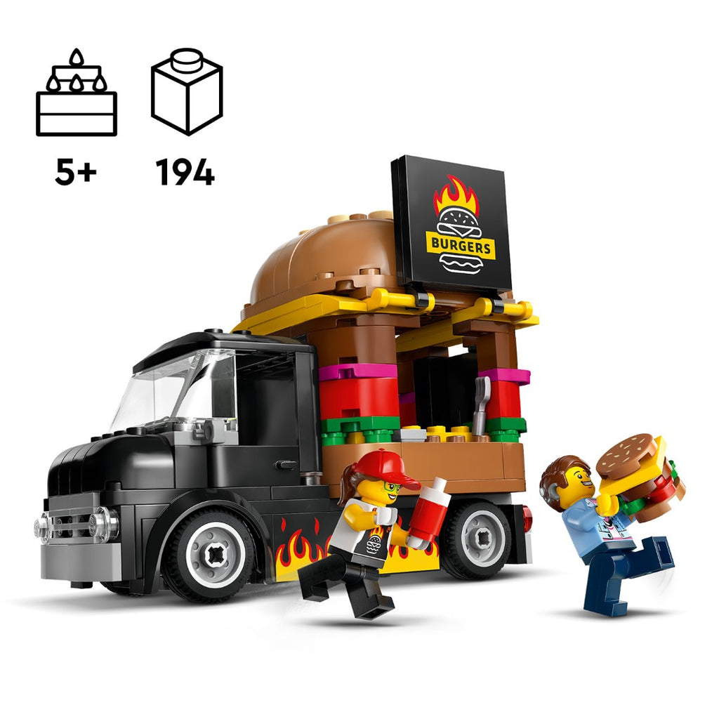 LEGO City 60404 Mėsainių furgonas