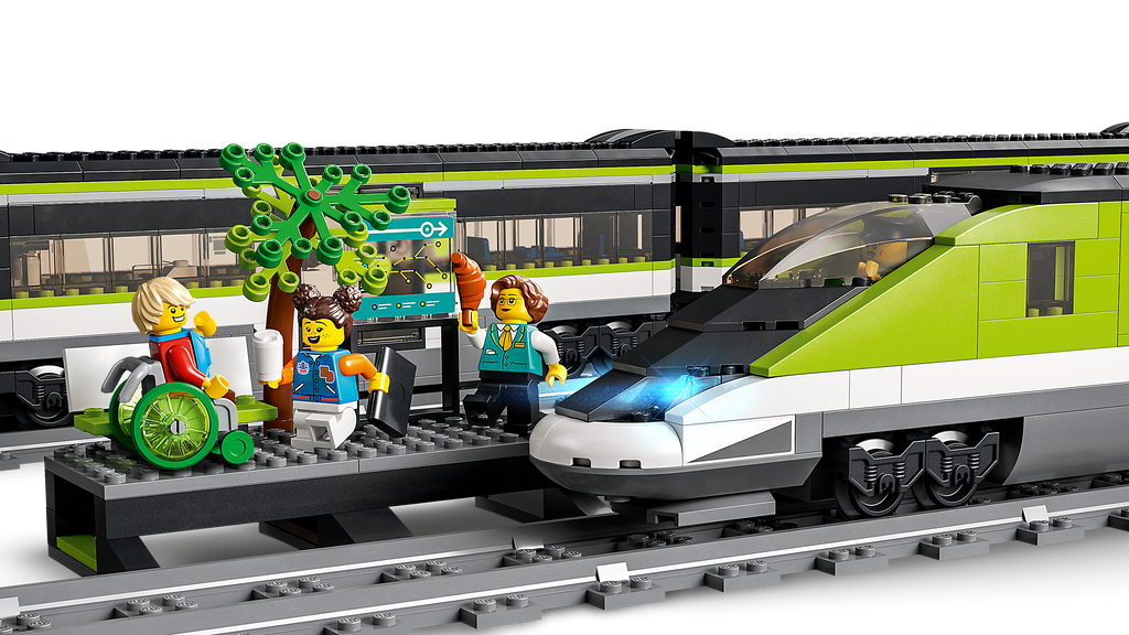 LEGO City 60337 Greitasis keleivinis traukinys