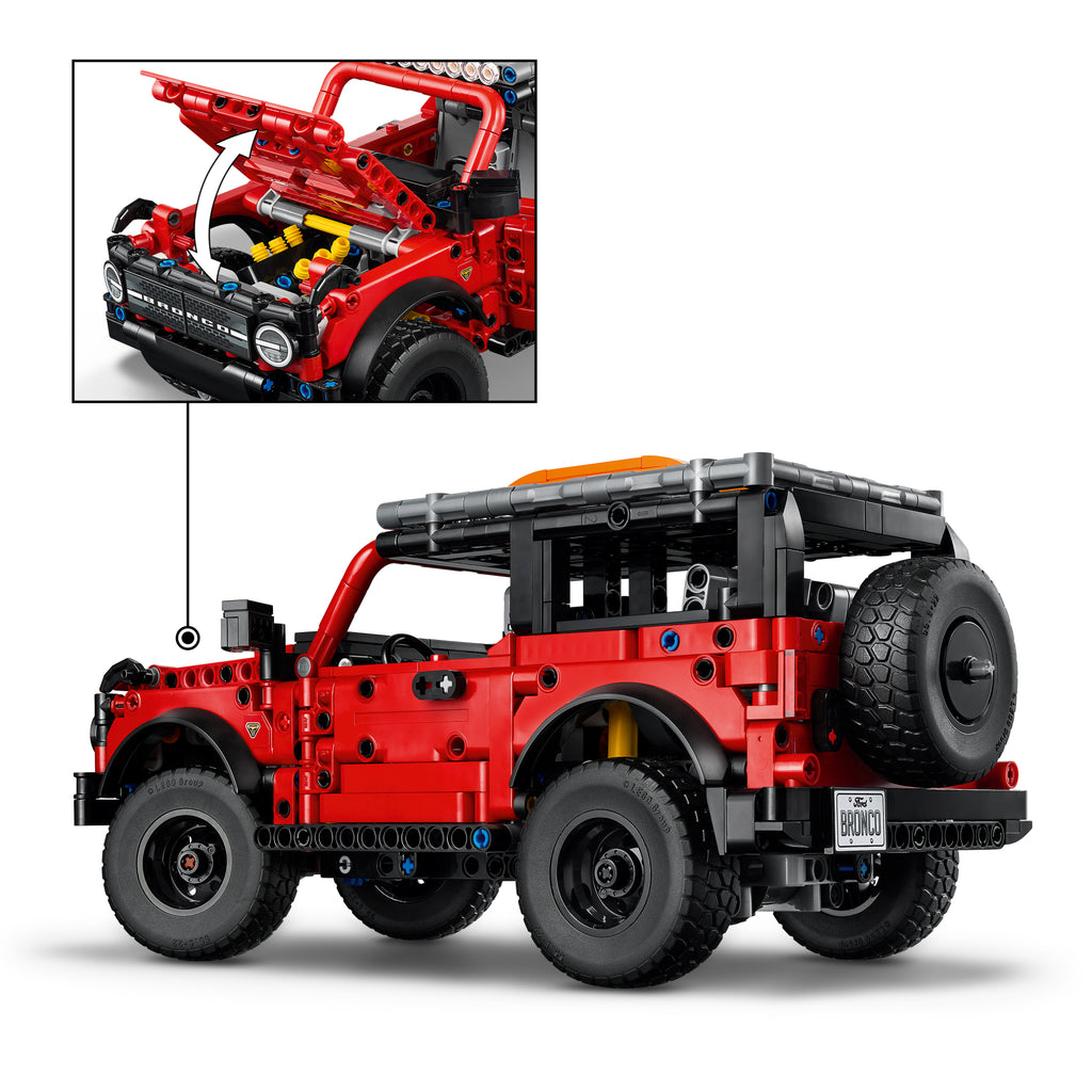 LEGO Technic 42213 Ford Bronco visureigis