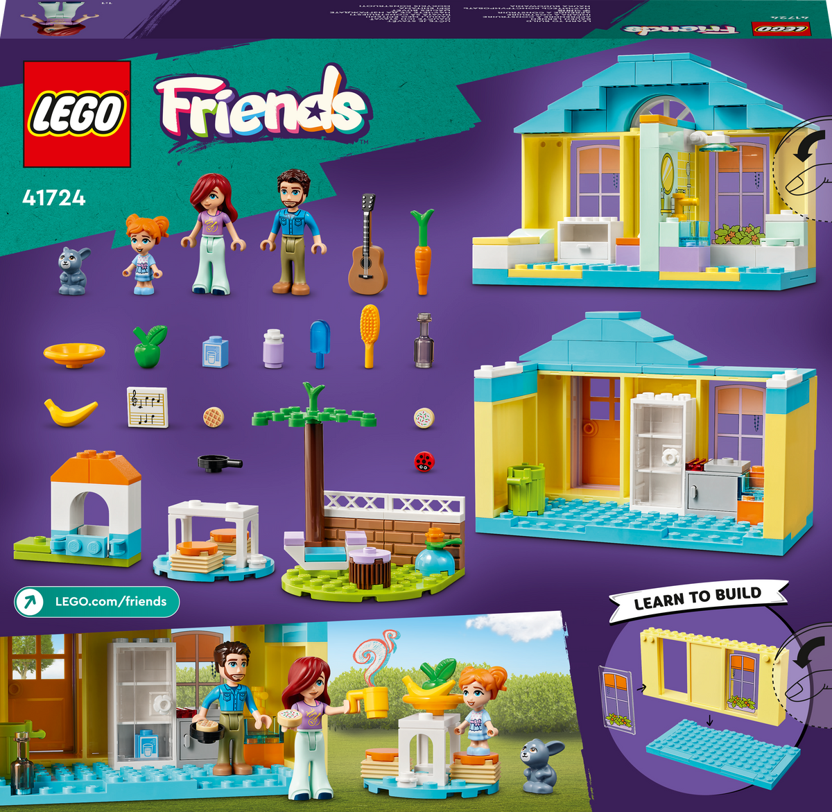 LEGO Friends 41724 Paisley namas
