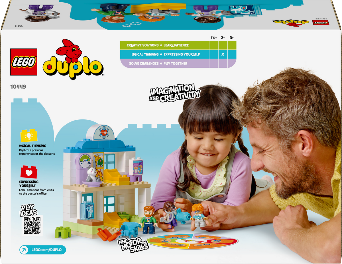 LEGO DUPLO 10449 Pirmą kartą: apsilankymas pas gydytoją