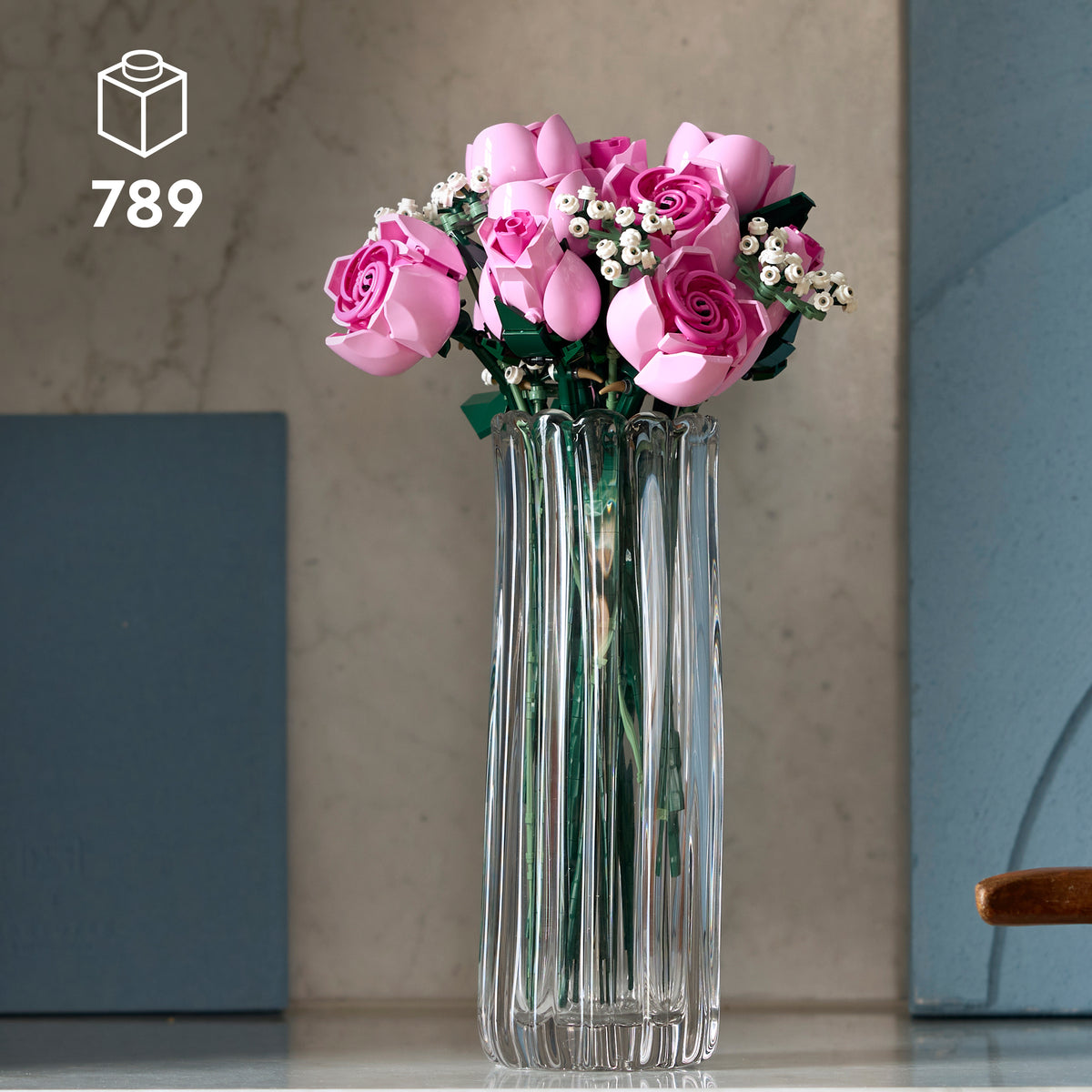 LEGO Botanicals 10374 Rožinių rožių puokštė