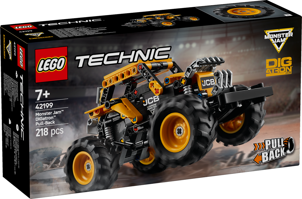 LEGO Technic 42199 Monster Jam DIGatron su inerciniu varikliu