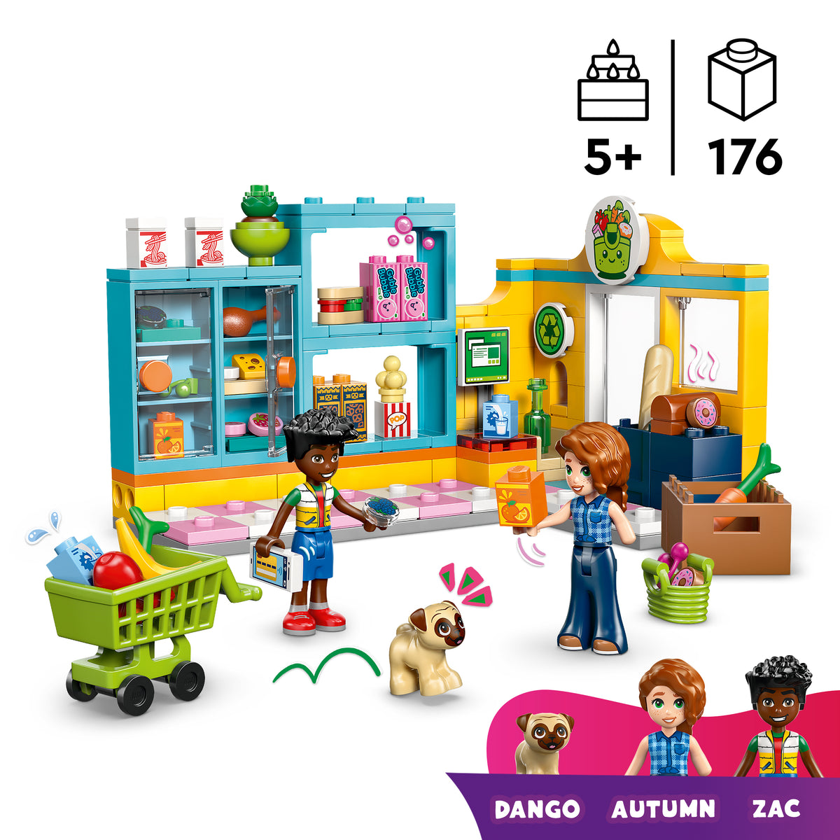 LEGO Friends 42680 Hartleiko miesto parduotuvėlė