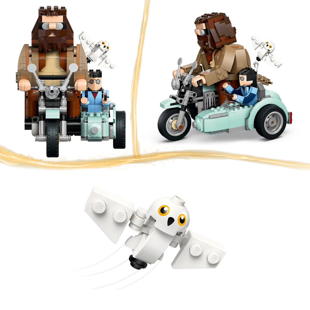 LEGO Harry Potter 76443 Hagrido ir Hario kelionė motociklu
