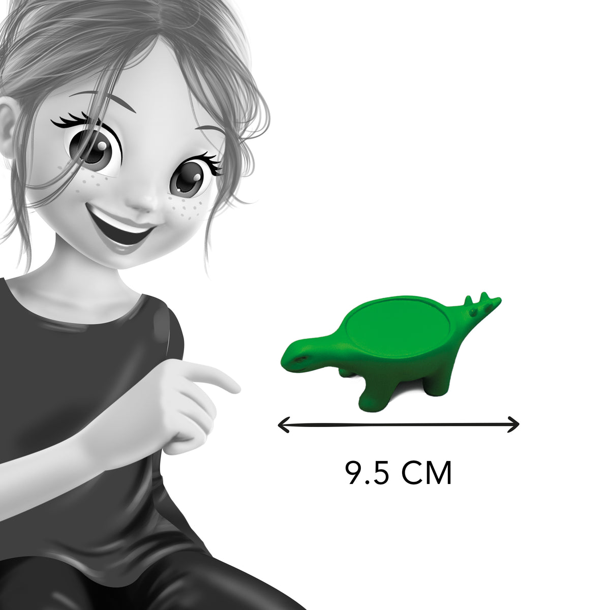 Buki kristalinis dinozauras – kristalų auginimo rinkinys