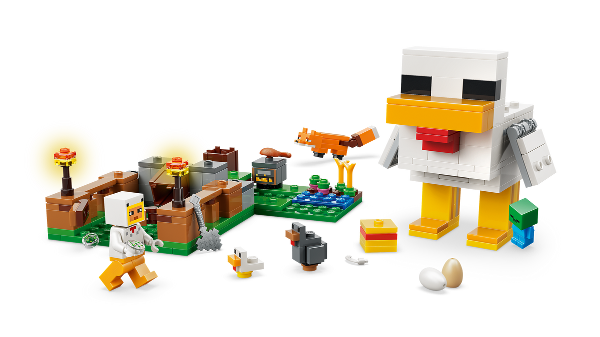 LEGO Minecraft 21585 Vištų ūkis