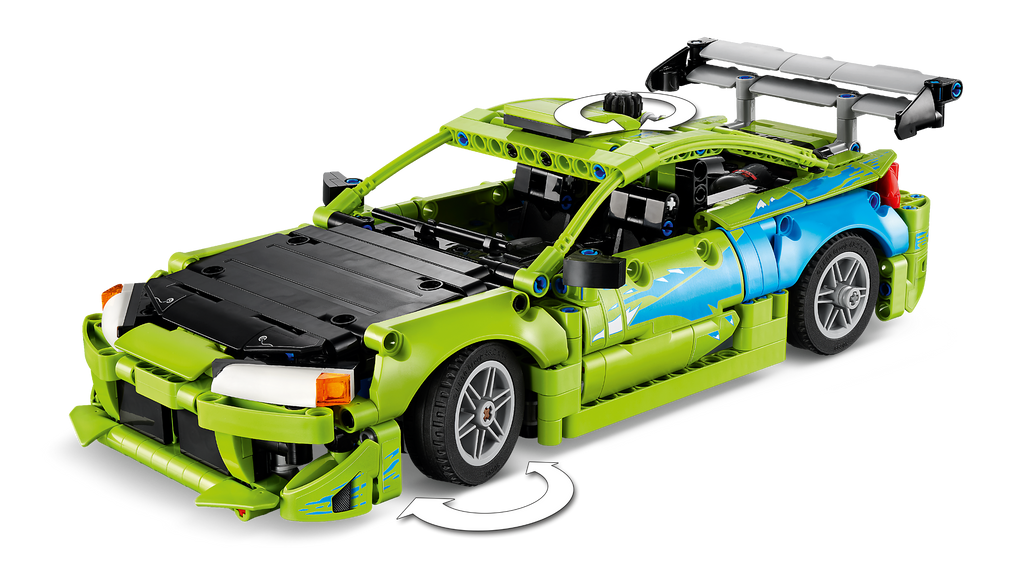 LEGO Technic 42229 Greiti ir įsiutę: Mitsubishi Eclipse