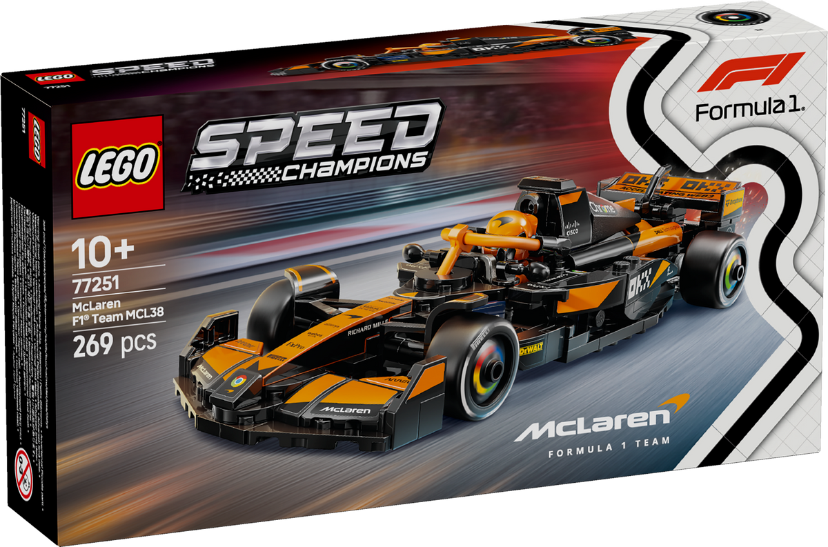 LEGO Speed Champions 77251 McLaren F1 Team MCL38 bolidas
