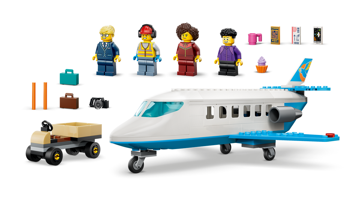 LEGO City 60492 Keleivinis lėktuvas
