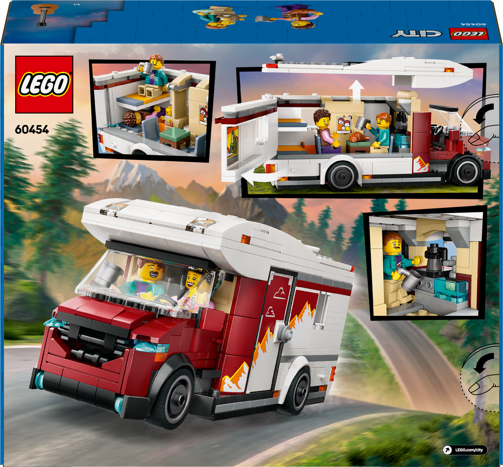 LEGO City 60454 Atostogų nuotykių kemperis
