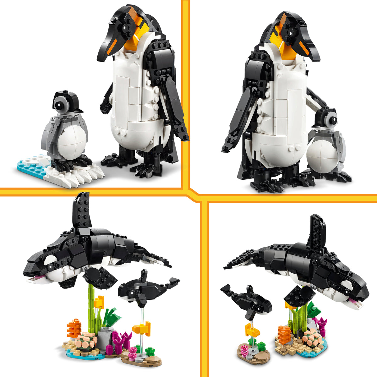 LEGO Creator 31165 Laukiniai gyvūnai: pandų šeima