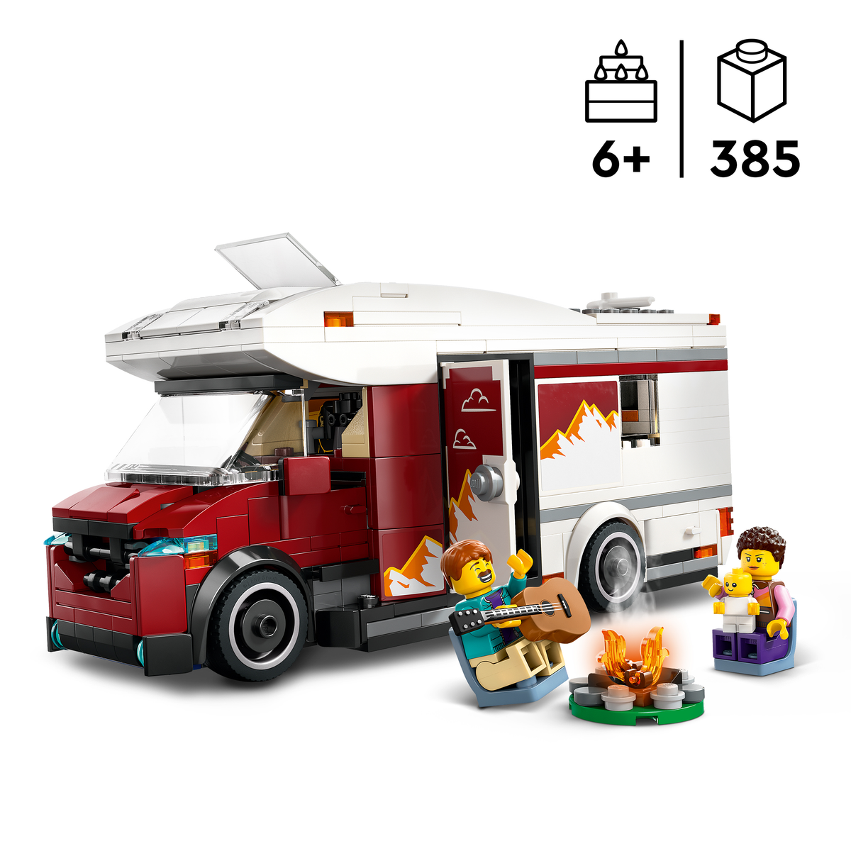 LEGO City 60454 Atostogų nuotykių kemperis