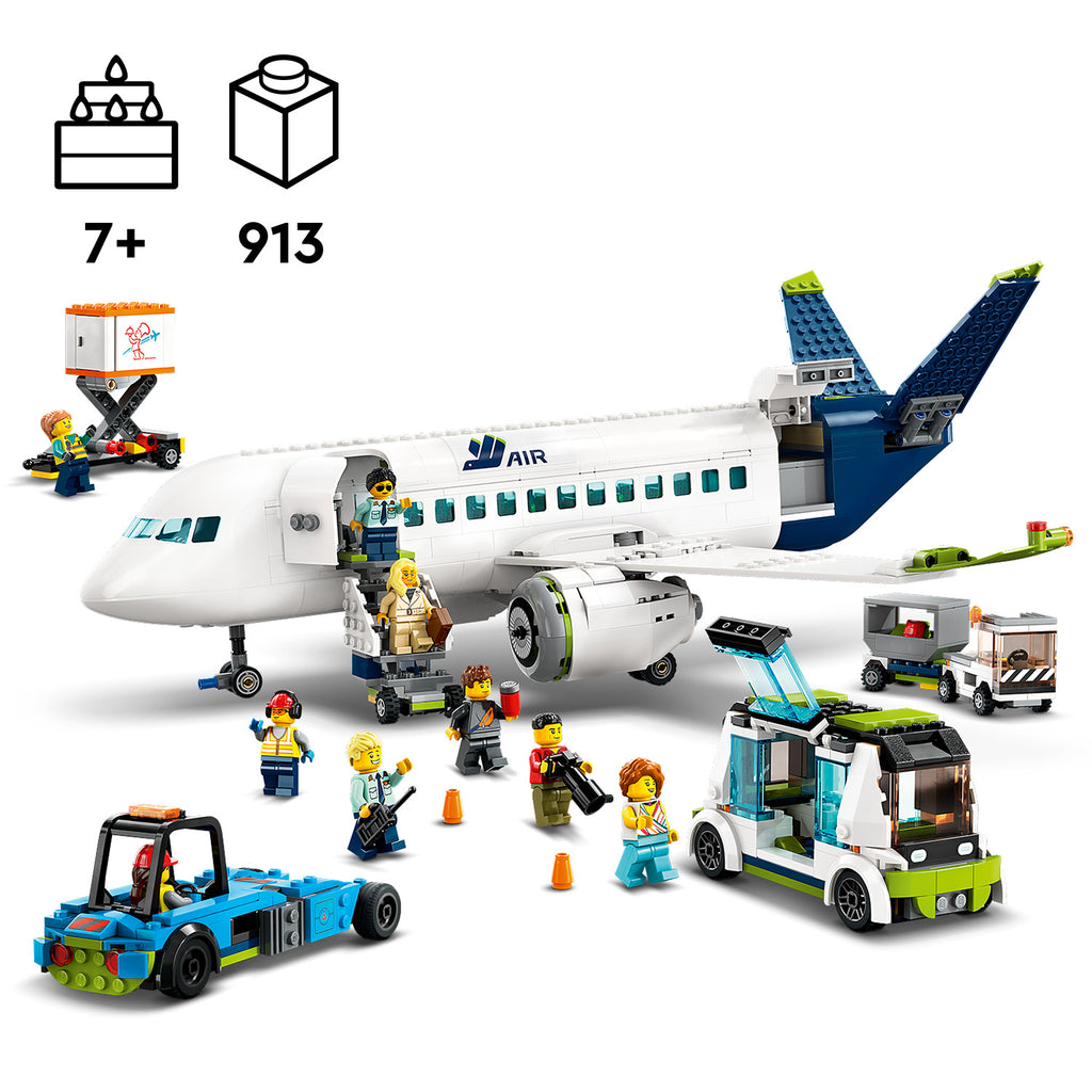 LEGO City 60367 Keleivinis lėktuvas