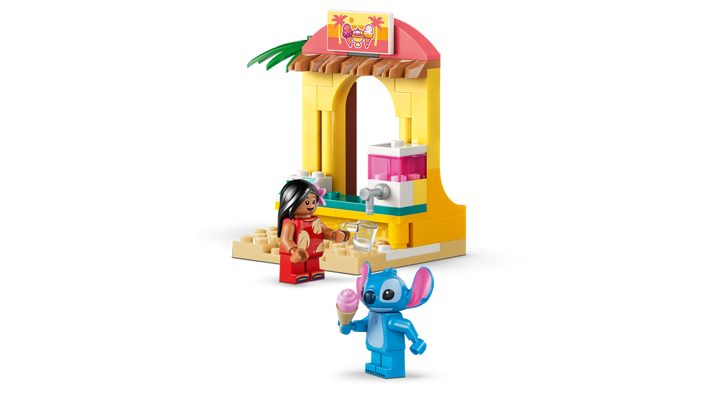 LEGO Disney 43280 Linksmybės paplūdimyje su Lilo ir Stiču