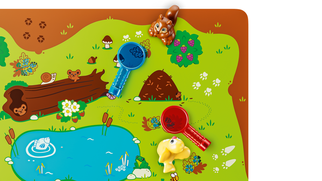 LEGO DUPLO 10480 Atradimų miškas su laukiniais gyvūnais