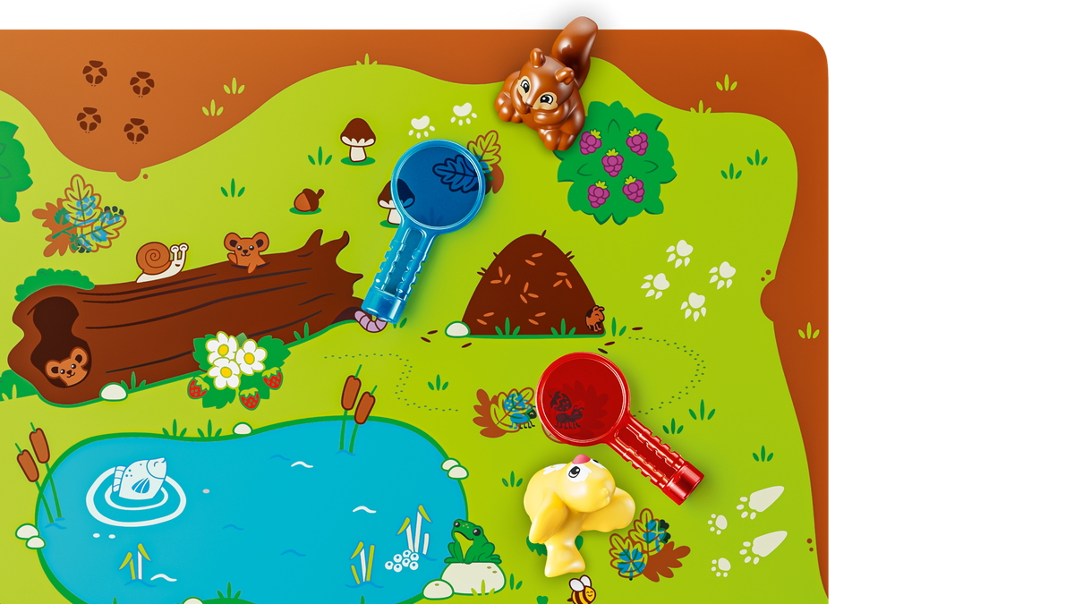 LEGO DUPLO 10480 Atradimų miškas su laukiniais gyvūnais