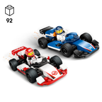 LEGO City 60464 F1 Williams Racing ir Haas F1 bolidai