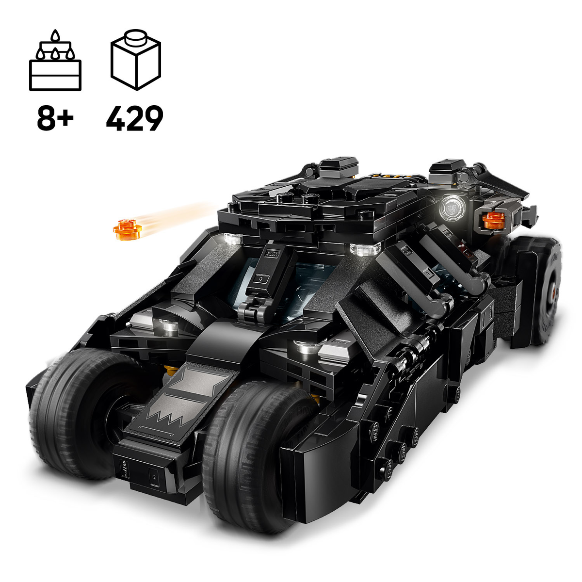 LEGO DC 76303 Betmeno Tumbler prieš Dveidį ir Džokerį