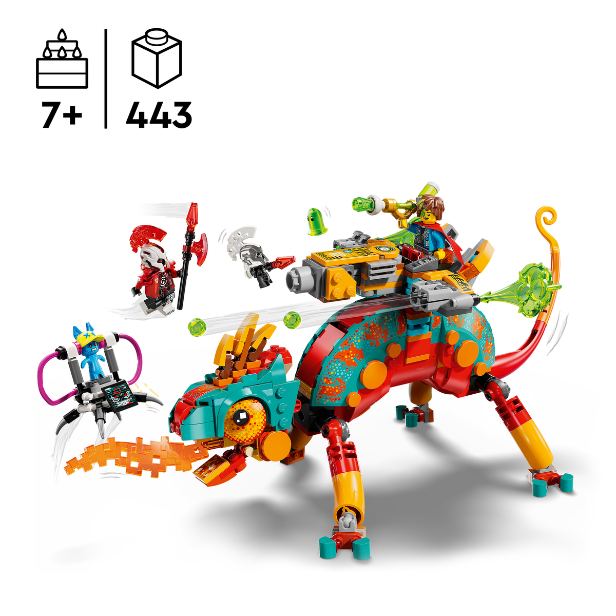 LEGO DREAMZzz 71492 Mateo ugnies chameleonas