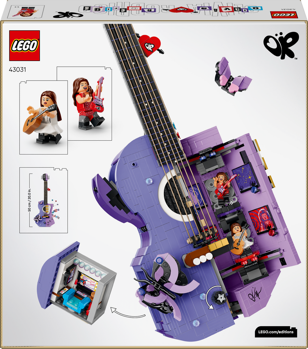 LEGO Editions 43031 Olivia Rodrigo dvipusė gitara