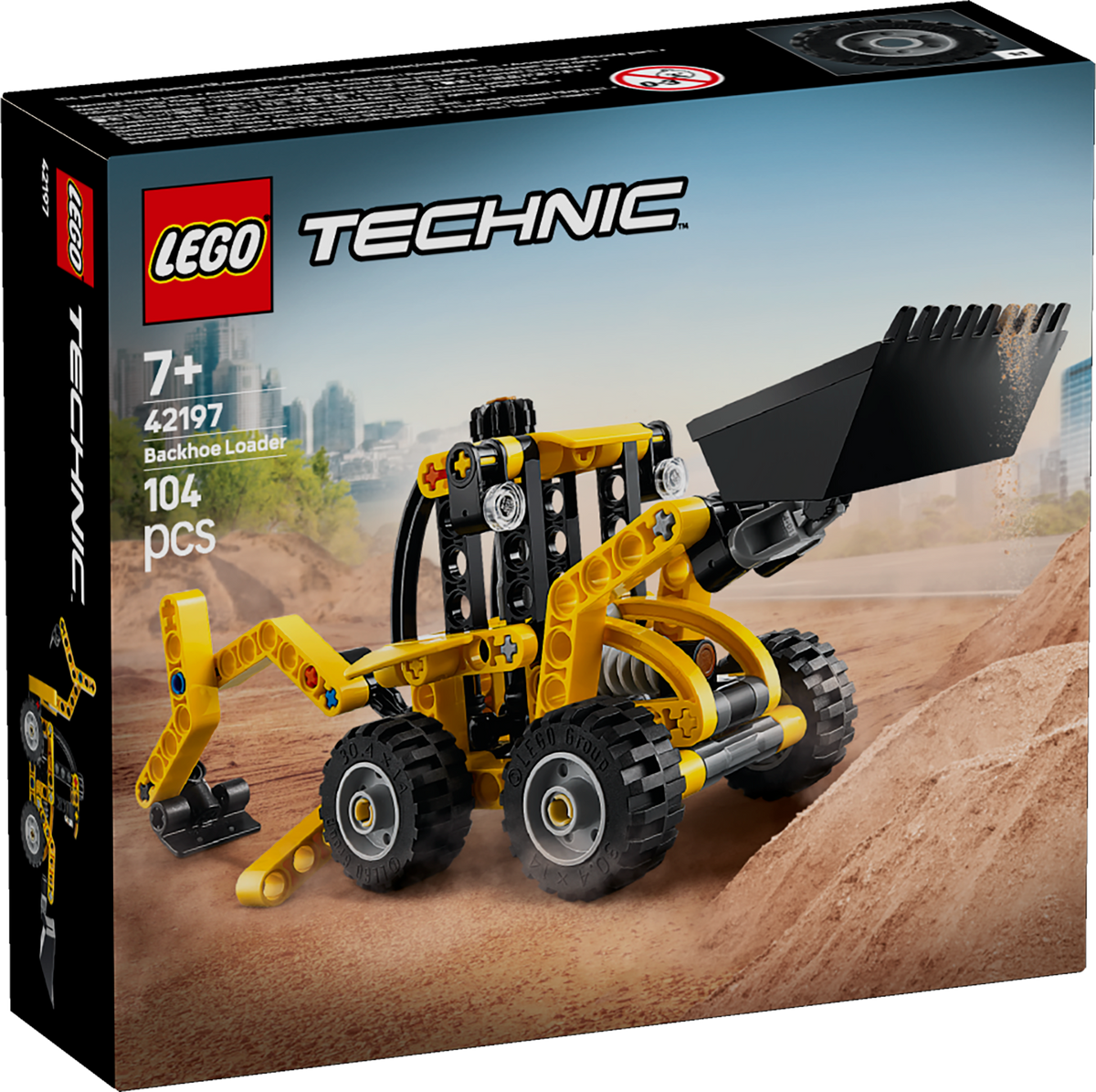 LEGO Technic 42197 Ekskavatorius-krautuvas