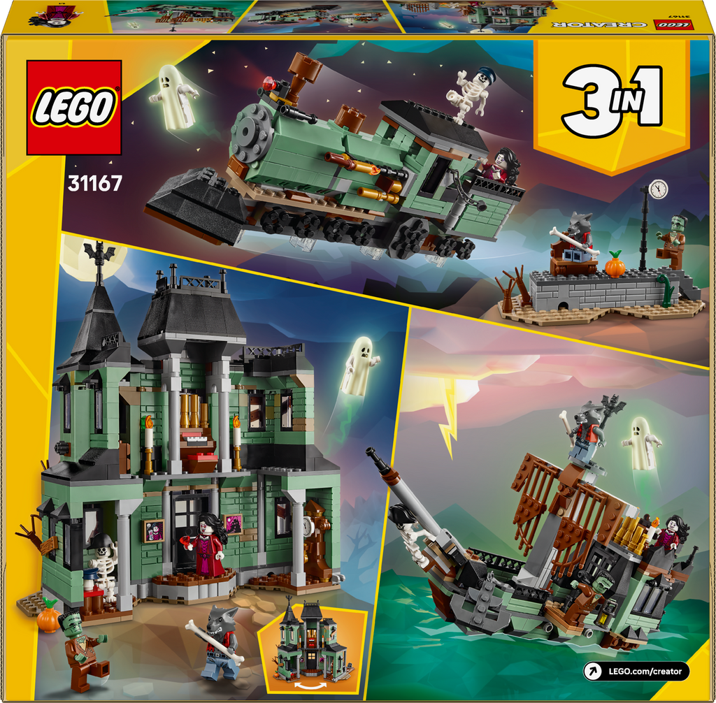 LEGO Creator 31167 Vaiduoklių dvaras