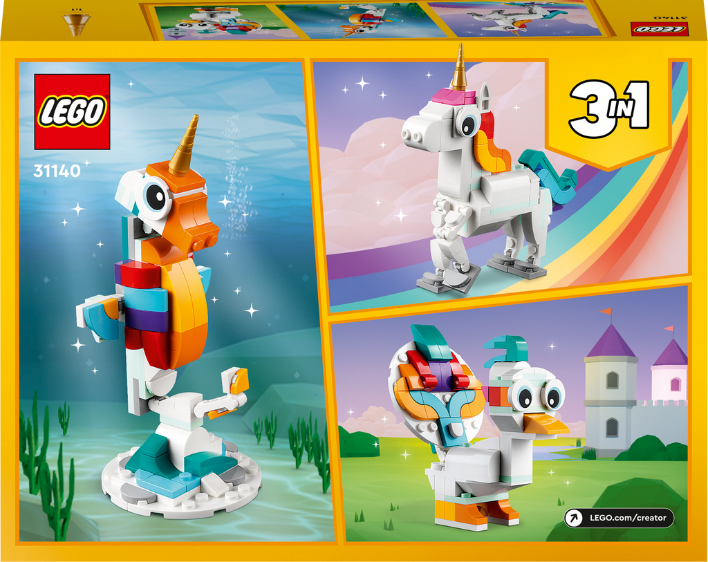 LEGO Creator 31140 Stebuklingasis vienaragis