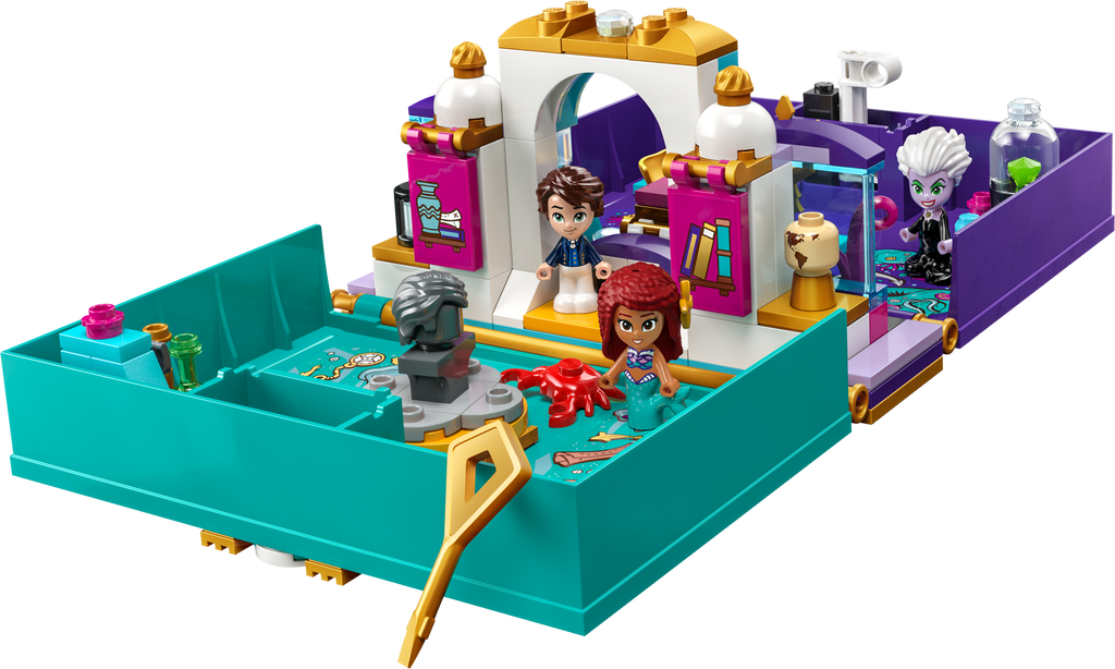 LEGO Disney 43213 „Undinėlės“ pasakų knyga