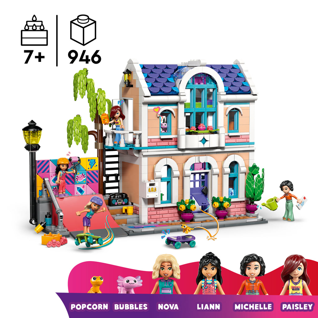 LEGO Friends 42687 Liann šeimos namas