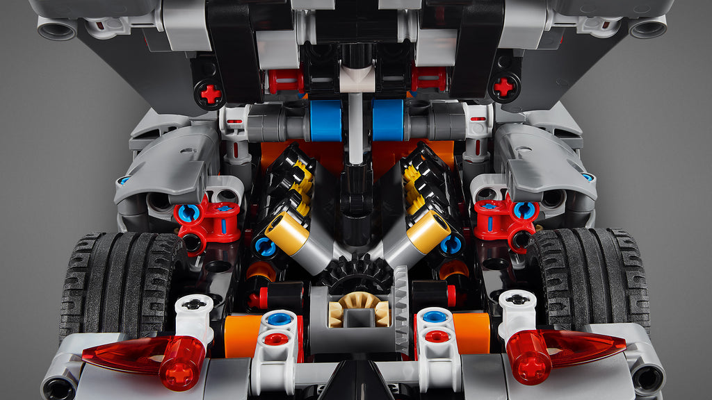 LEGO Technic 42173 Koenigsegg Jesko Absolut pilkas hiperautomobilis
