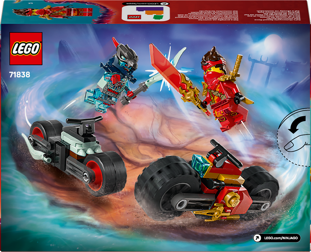 LEGO NINJAGO 71838 Kai motociklų lenktynės