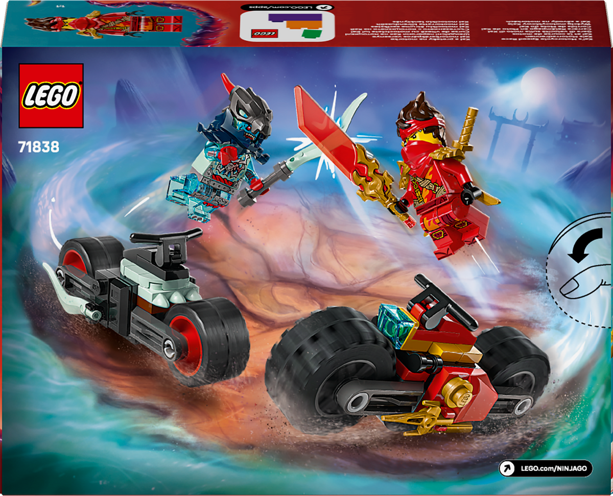 LEGO NINJAGO 71838 Kai motociklų lenktynės