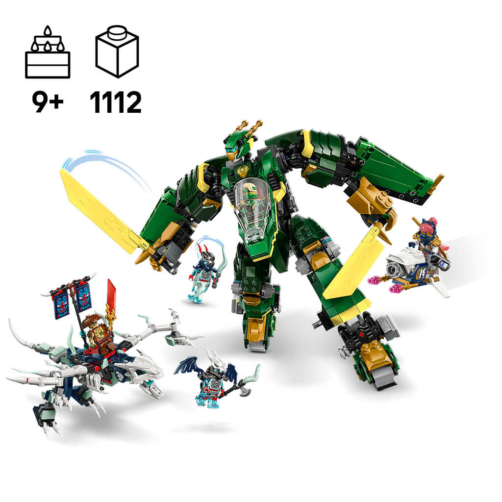 LEGO NINJAGO 71845 Lloydo reaktyvinis robotas