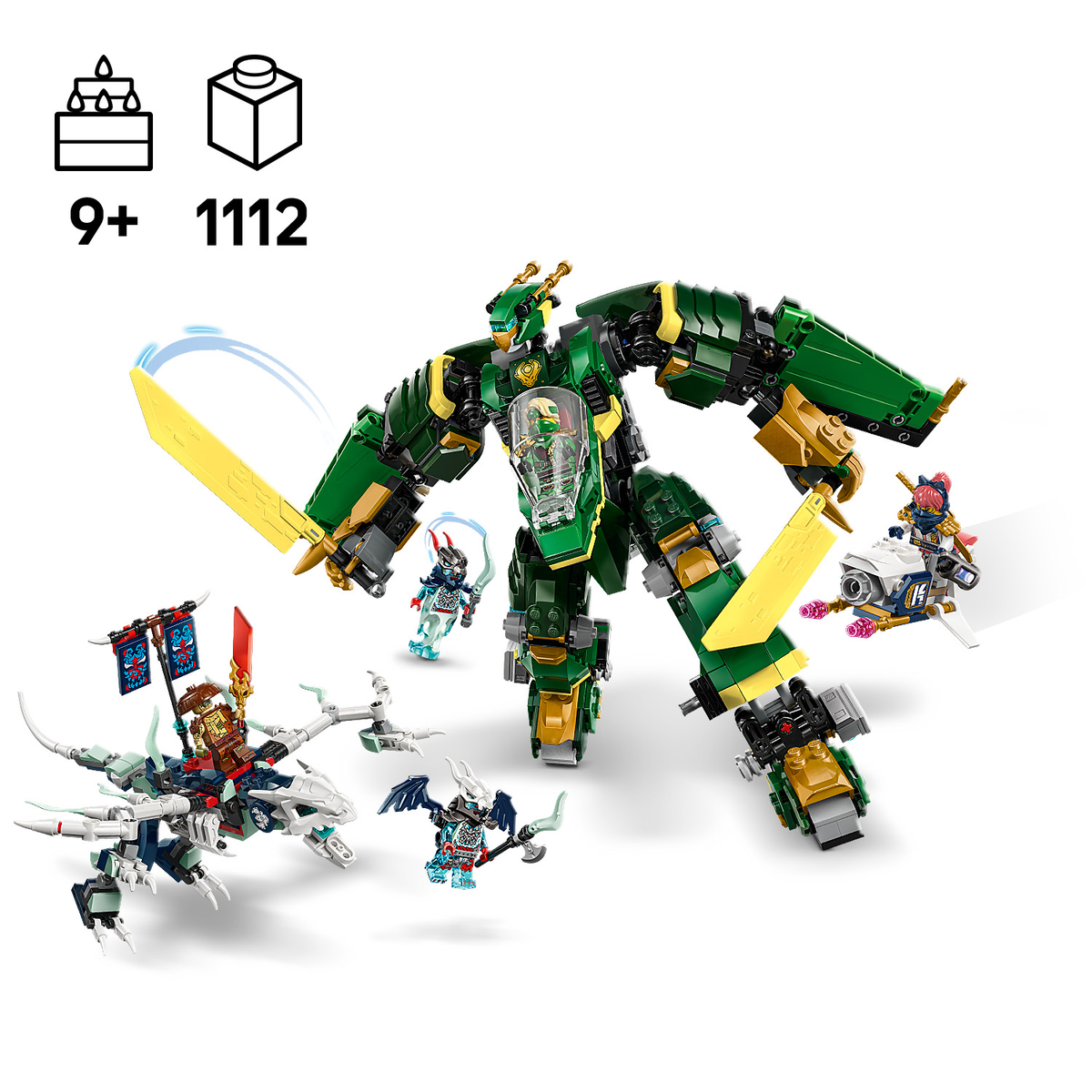 LEGO NINJAGO 71845 Lloydo reaktyvinis robotas