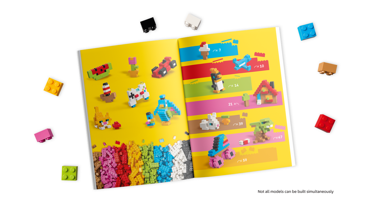 LEGO Classic 11045 Kūrybinės spalvotos kaladėlės